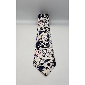 I'd‎ Rather Be Running Silk Neck Tie  Tennis Shoe Abstract